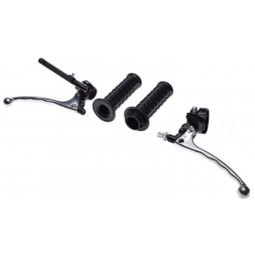 Accelerator handle set + brake levers MOTORIZED BICYCLE UNIVERSAL