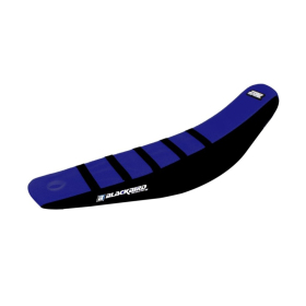 Blackbird Racing Zebra seat cover Black/Blue Yamaha YZ 125-250cc 22-23