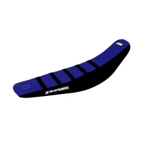 Blackbird Racing Zebra seat cover Black/Blue Yamaha YZ 125-250cc 22-23