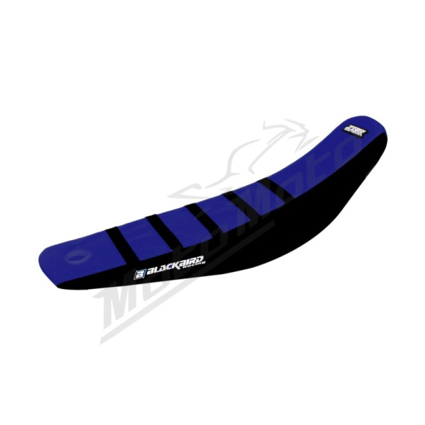 Blackbird Racing Zebra seat cover Black/Blue Yamaha YZ 125-250cc 22-23