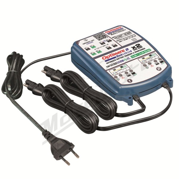 TECMATE OptiMate 2 DUO x 2 Bank