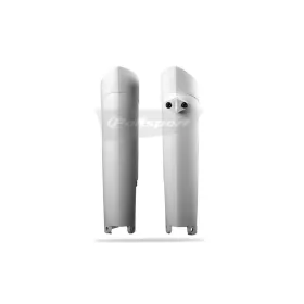 Polisport Fork Guards HUSQVARNA FC, TC /  KTM EXC, EXC-F, SX, SX-F, EXC-R 125/500cc 07-15 White