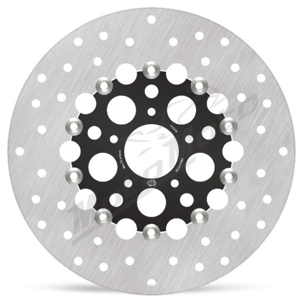 MOTO-MASTER Halo Front Floating Brake Disc Harley Davidson FLD / FXDB / FXDC / FXDL / FXDWG 1450/1690 06-17  