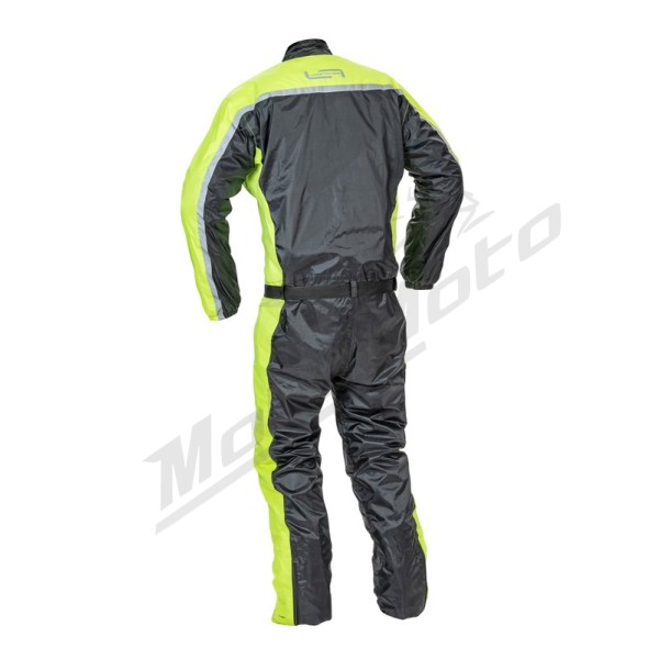 Lindstrands rain suit Sidvallen one piece Black / Yellow