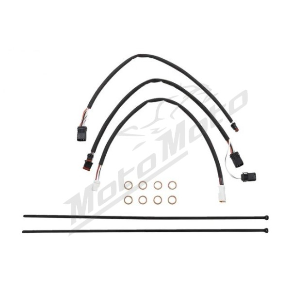 MAGNUM SHIELDING XR Handlebar Installation Kit Chrome 30.5/35.5cm Harley Davidson FLHR 1750 21-22