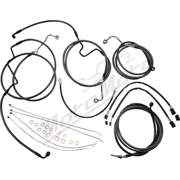 MAGNUM SHIELDING Viking Warrior Handlebar Kit Black 30.5x86.5cm Harley Davidson FLTRK / FLTRU / FLTRX / FLTRXSE / FLTRXS 1750/1923 17-20 