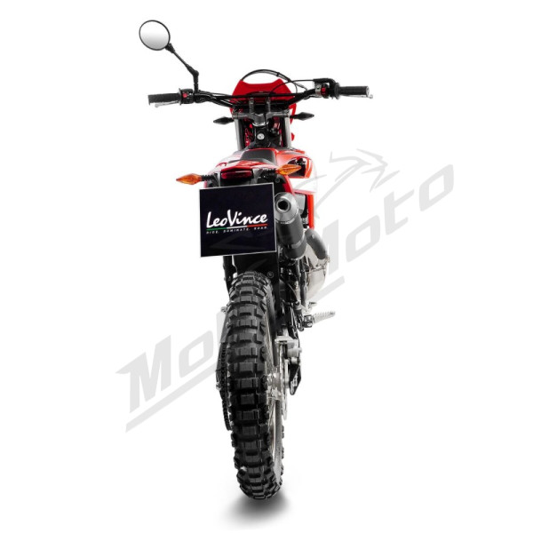 LEOVINCE X-FIGHT Black Edition Slip-On Stainless Steel Muffler Beta RR 50 23-24