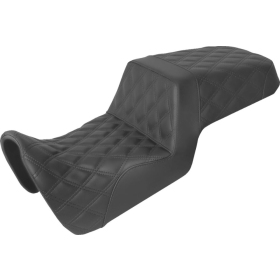SADDLEMEN Lattice Stitch Step-Up Seat Harley Davidson RA 1250 21-24