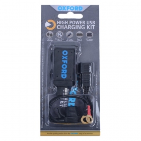 Oxford USB 2.1Amp Fused power charging kit