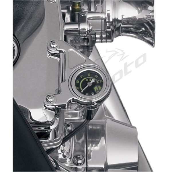 ARLEN NESS Oil Pressure Gauge Kit Harley Davidson FLD / FLHR / FLHRC / FLHRCI / FLHRI 1450-1800cc 99-17
