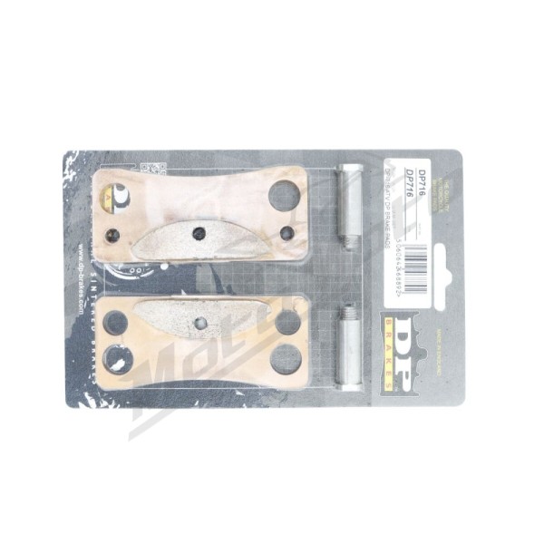 DP BRAKES Sintered Metal Brake Pads Yamaha XC / XSR / YBR / TS 115-125cc 05-24