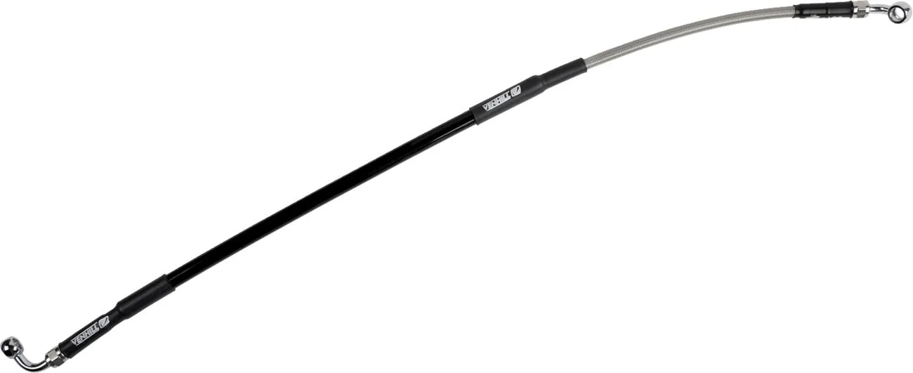 MOOSE OFFROAD Rear Stainless Steel Braided Brake Line GasGas / Husqvarna / KTM 85cc 21-24