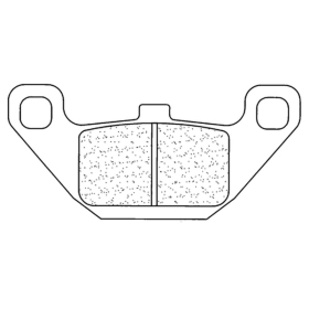 CL BRAKES 2285RX3 stabdžių trinkelės KAWASAKI GPZ / GT / GTR / VOYAGER / VULCAN / Z / ZL / ZN 500-1500 83-03