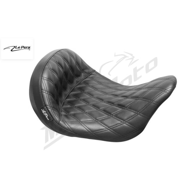 LE PERA Monterey Sport Solo Seat Harley Davidson FLH / FLHR / FLHRC / FLHT / FLHTC / FLHTCU / FLHTK / FLHTKL / FLHX / FLHXSE / FLTR 1584-1923 08-24