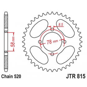 Rear sprocket JTR815