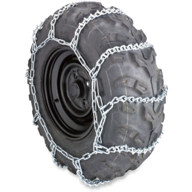 MOOSE OFFROAD- SNOW V-Bar Tire Chains 2pcs. Arctic Cat / Honda / Kawasaki / Polaris / Yamaha 200-500cc 83-05