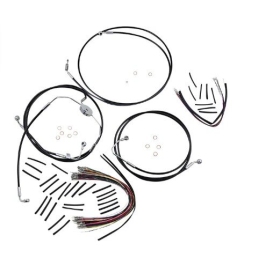 MAGNUM SHIELDING XR Handlebar Installation Kit Chrome 38/43cm Harley Davidson FLTRSE / FLTRUSE / FLTRXSE 1800 09-12
