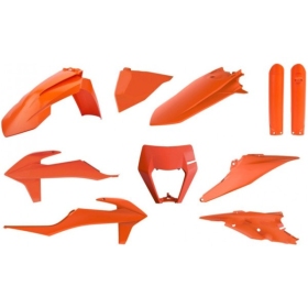 Polisport plastikų komplektas KTM EXC, EXC-F 150/500cc 20-23 Oranžinė
