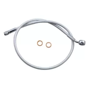 MAGNUM SHIELDING Upper Brake Line 12mm 35° Harley Davidson FXLRS / FXLRST 1868/1923 20-26