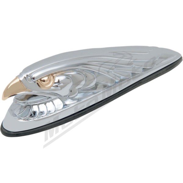 DRAG SPECIALTIES Eagle Head Front Fender Ornament 38,1mm