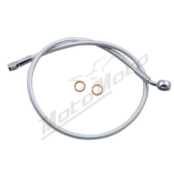 MAGNUM SHIELDING Upper Brake Line 12mm 35° Harley Davidson FXLRS / FXLRST 1868/1923 20-26