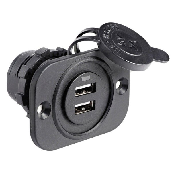 Osculati Lighter and USB socket 12/24V