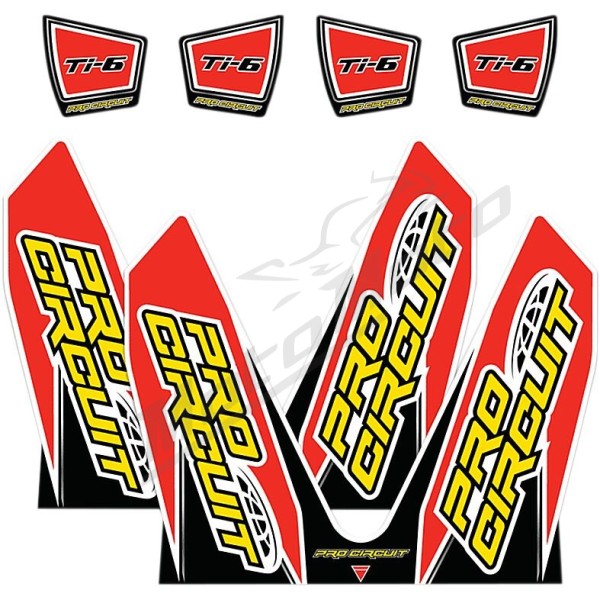 PRO CIRCUIT TI-6 Exhaust Decal