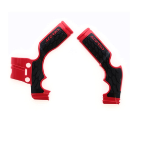 Acerbis X-Grip Frame Guards KTM / GasGas / Husqvarna 65cc 14-23 Red/Black