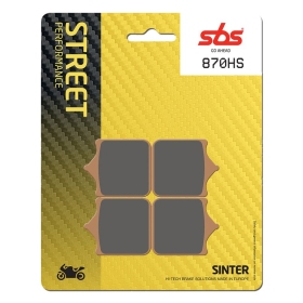Sbs stabdžių trinkelės Sintered 870HS BMW S