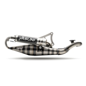 YASUNI Carrera 10 išmetimo sistema aliuminis - Minarelli Horizontal APRILIA / BETA / BENELLI / MALAGUTI / MBK / YAMAHA 50 1987-2020
