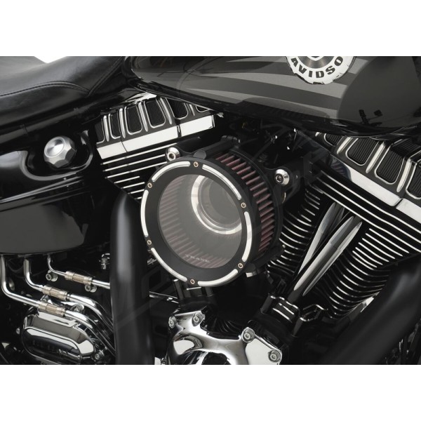 TRASK "Assault Charge" didelio srauto oro filtro kompl. Harley Davidson FLDE / FLHT / FLHX / FLTRX / FXFB 1750-1977cc 17-24