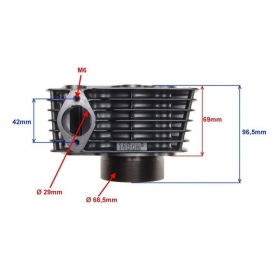 Cylinder kit MaxTuned 162FMJ AC Ø62 / PIN Ø15 4T