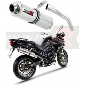 Exhaust kit DOMINATOR ROUND TRIUMPH TIGER 800 XC/XR/XRX/XCX/ XRT/XCA 2015 - 2017