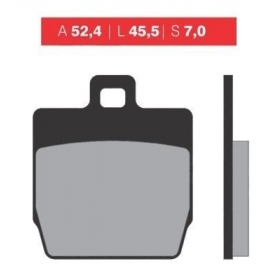 Brake pads NOVASCOOT FT3016 / MCB701 STANDARD