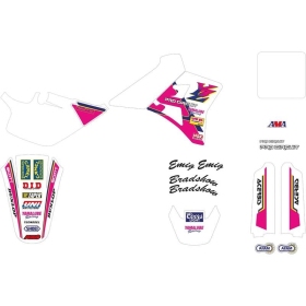 TECNOSEL Graphic Kit ​​​​​​​YAMAHA YZ 125-250 1993-1995