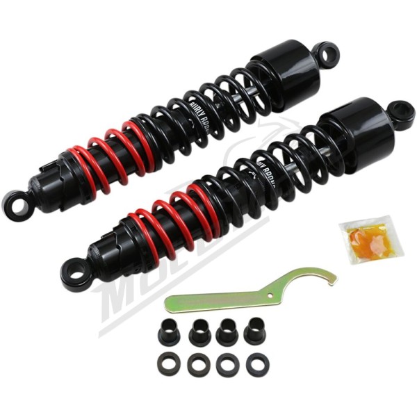 BURLY BRAND Stiletto Rear Shocks Harley Davidson XL / XLH 883-1200cc 1988-2003 2pcs