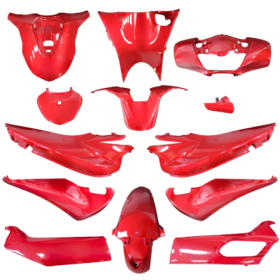 Maxtuned Body Plastics Set Honda SH 125 13-16 Red