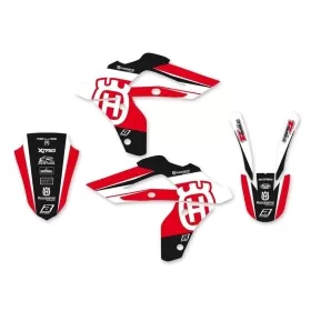 BLACKBIRD Dream Graphic 4 Complete Graphic Kit Husqvarna WR 125-300cc 2006-2014