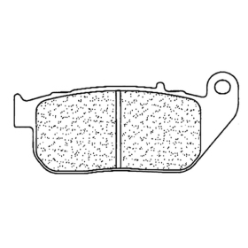 CL BRAKES 1149A3+ stabdžių trinkelės HARLEY DAVIDSON XL / XLH 883-1200 04-13