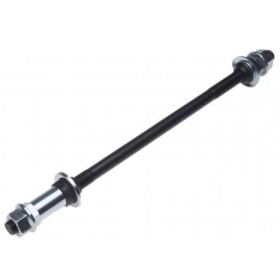 Bicycle front axle 10x240mm 1pc