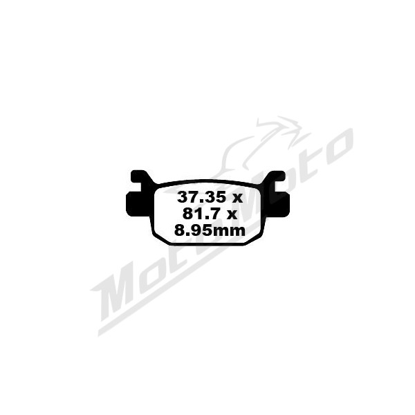 EBC SFA Brake Pads HONDA / PEUGEOT 125-400cc 05-22