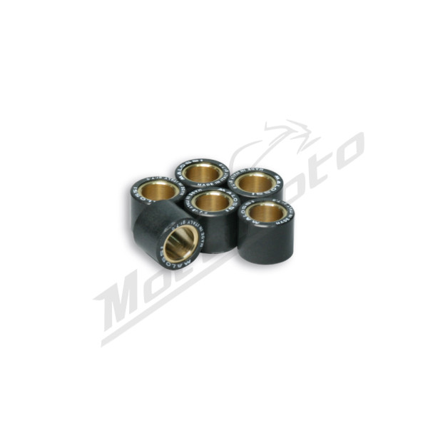 Variatoriaus ritinėlių komplektas MALOSSI HTRoll Kymco / Peugeot / Sym / Yamaha / MBK 50-100cc 85->