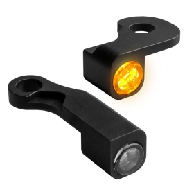 HEINZ BIKES NANO Series Handlebar Turn Signals Harley Davidson FLS / FLSTC / FLSTF / FXST / FLSTN 1690 15-17