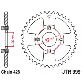 Rear sprocket JTR999