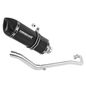 Suzuki GSX S 125 2017-2019 Full Exhaust System Collector Silencer HP1 BLACK + dB killer