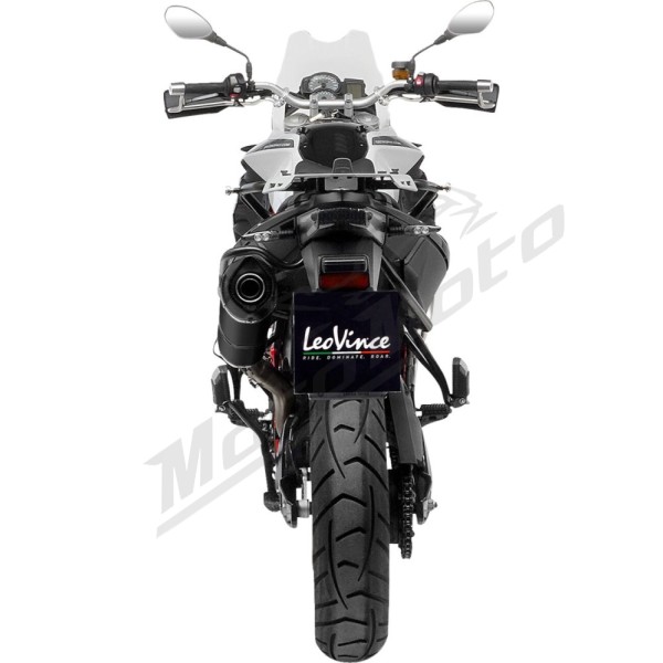 LEOVINCE LV One Evo Black Edition Slip-on Muffler BMW F 800GS 17-19