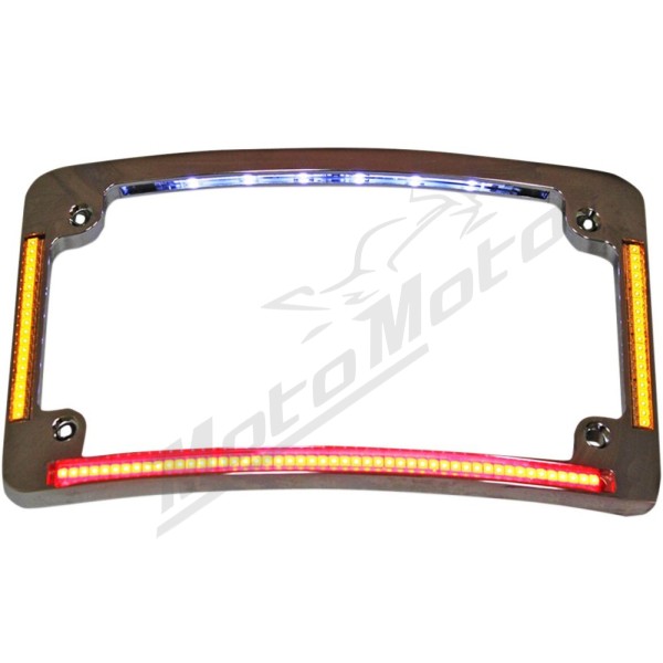 CUSTOM DYNAMICS All-in-One License Plate Frame 18,5 x 11 cm