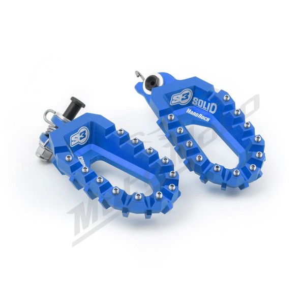 S3 Foot Pegs Solid Hard Rock Aprilia / Husqvarna / KTM 125-1290 10-24