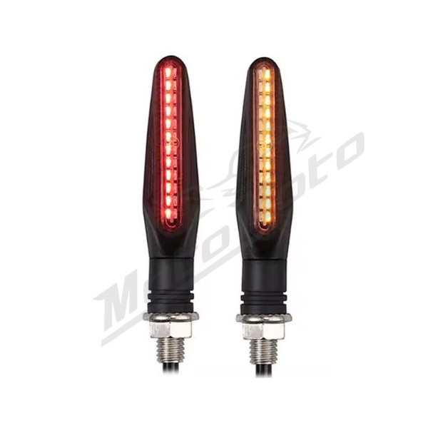 Universal Dynamic turn signals 24 LED 2pcs (with stop light function)
