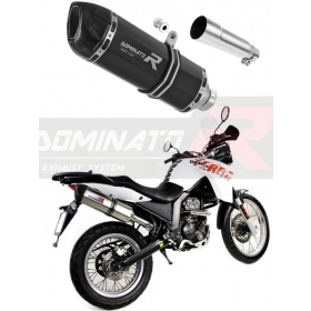 Exhaust silincer Dominator HP1 BLACK DERBI Terra Adventure 125 2008-2015